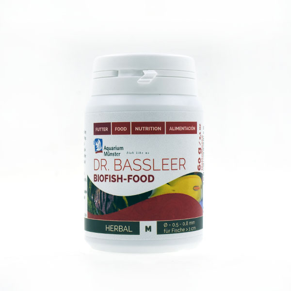 DR. BASSLEER BIOFISH FOOD HERBAL M 60 g